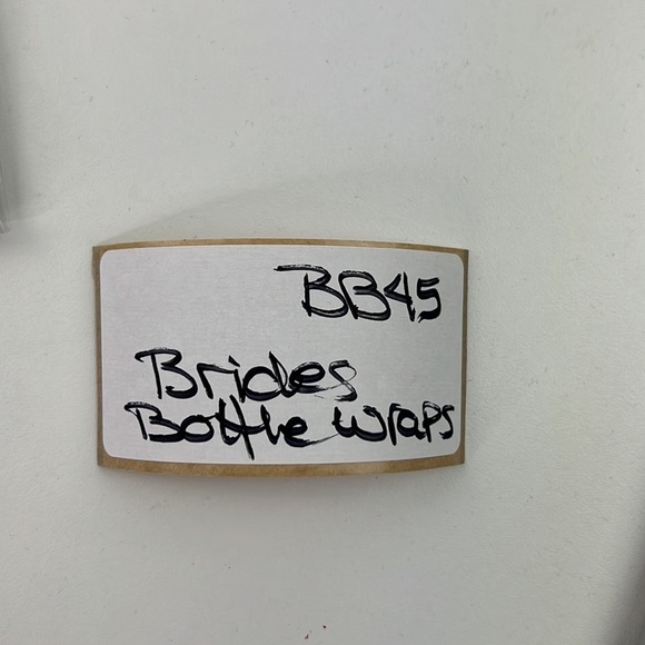 Brides Cream  Bottle Wraps Labels - 3 packages of 12 - Picture 6 of 6